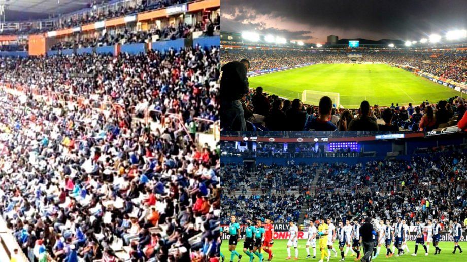 Estadio Hidalgo lució con mucho más del aforo permitido en el Pachuca vs. Cruz  Azul