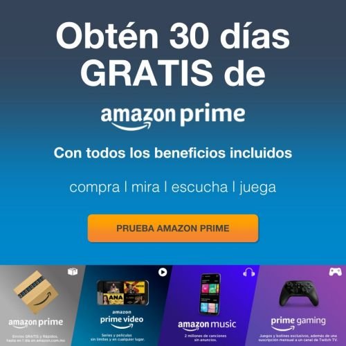 Películas, series, música, juegos: Obtén 30 días gratis de Amazon Prime