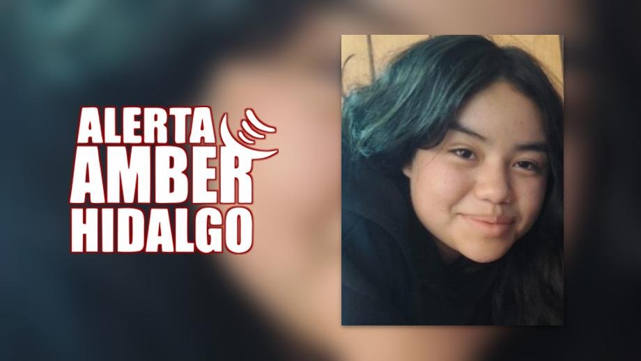 Alerta Amber: reportan desaparición de una menor en Hidalgo