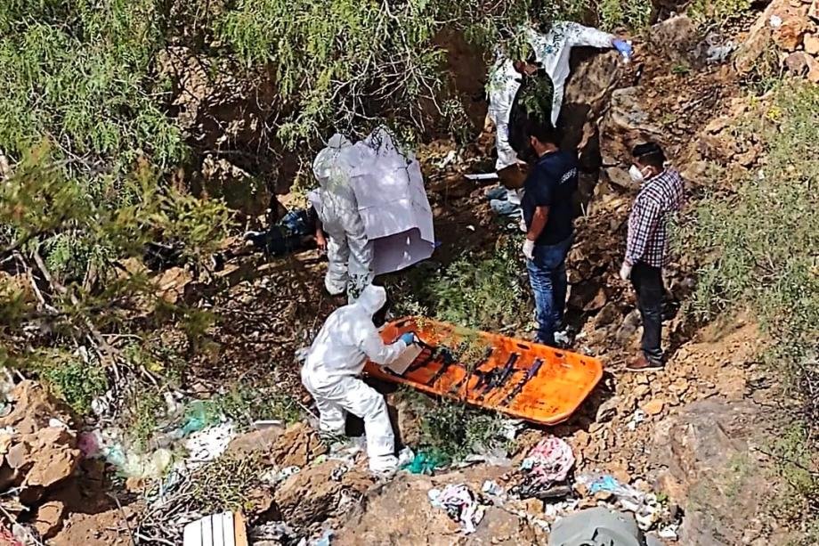 Hombre que era buscado en Pachuca aparece sin vida en el fondo de un barranco
