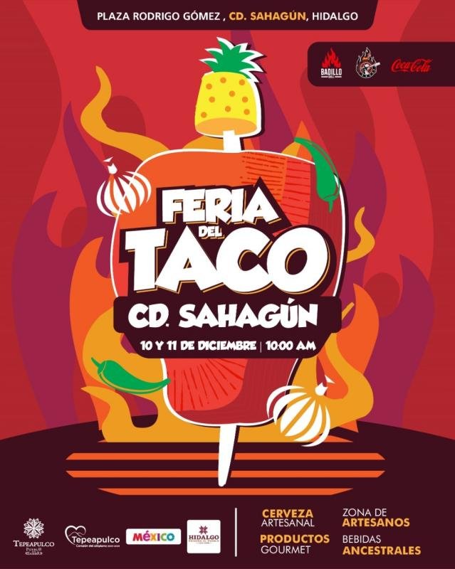 Feria del Taco, este fin de semana en Ciudad Sahagún