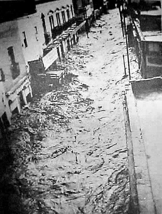 Un 24 de junio, hace 74 años, Pachuca sufrió una gran inundación (fotos)