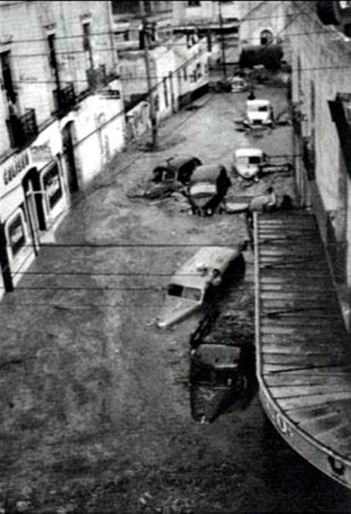 Un 24 de junio, hace 74 años, Pachuca sufrió una gran inundación (fotos)