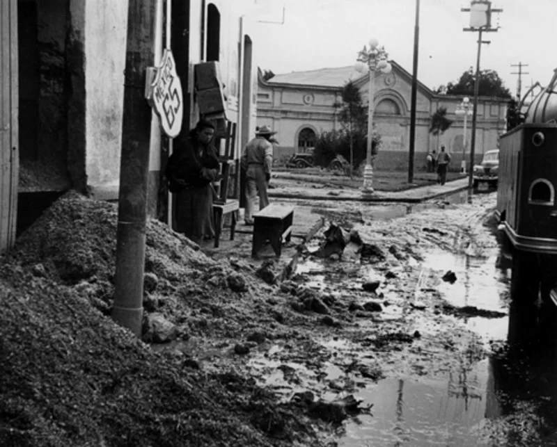 Un 24 de junio, hace 74 años, Pachuca sufrió una gran inundación (fotos)