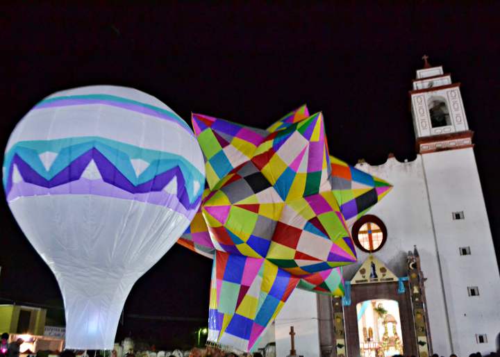 Globos de Cantolla GIGANTES en Chilcuautla