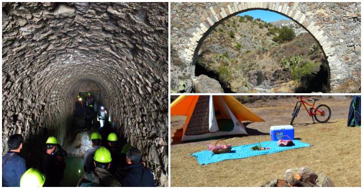 Ahora puedes explorar túneles y acampar en la Ruta Arqueológica Minera