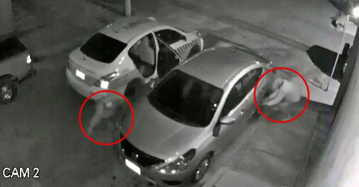 Utilizan taxi para robar autopartes en Pachuca