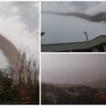 Impresionante tormenta provoca granizada en Pachuca y tornado al sur de Hidalgo
