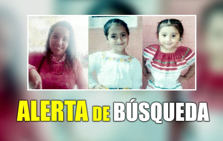 Desaparecen mujer y niñas en Hidalgo; piden ayuda para encontrarlas