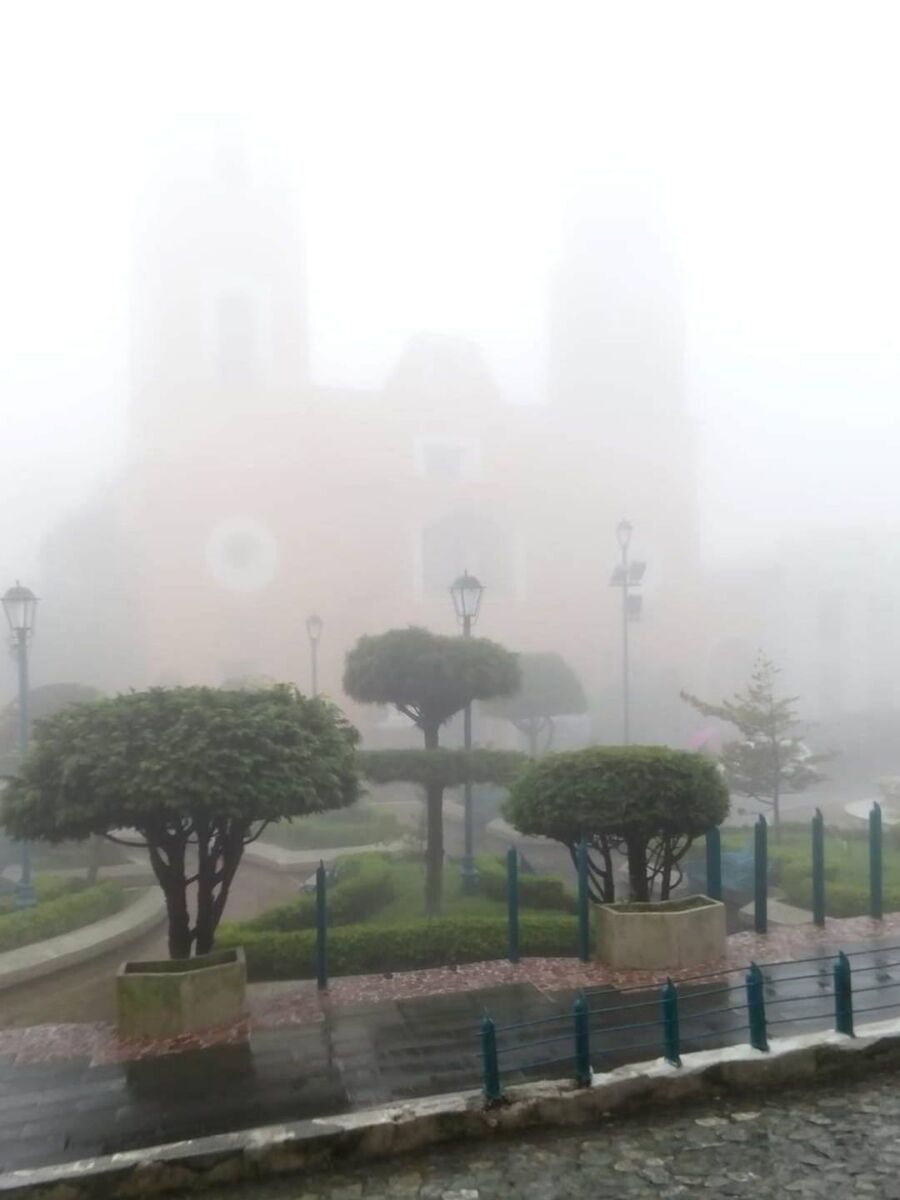 Las postales que ha dejado el clima en los Pueblos Mágicos de Hidalgo