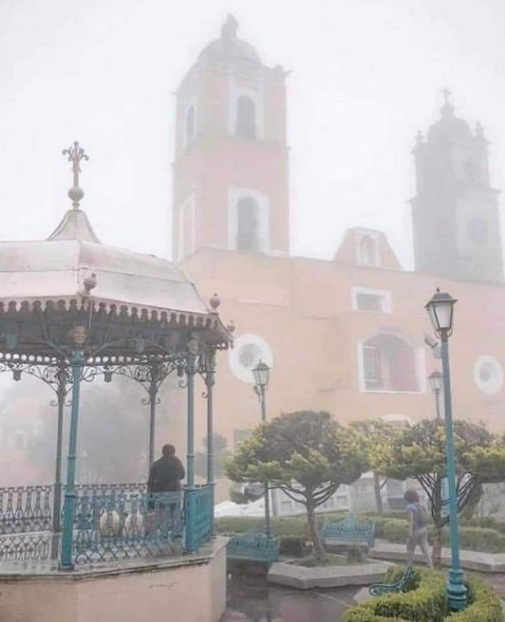 Las hermosas imágenes que está dejando el clima en Hidalgo