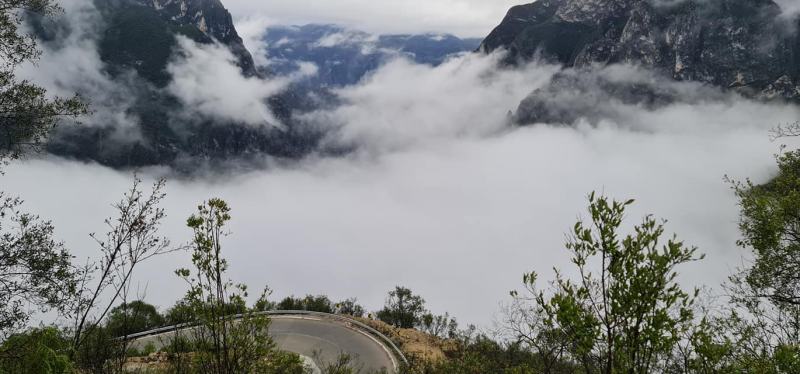 Las hermosas imágenes que está dejando el clima en Hidalgo