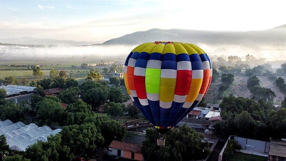 Inauguran nueva atracción turística de globo aerostático en Hidalgo, cerca de Pachuca