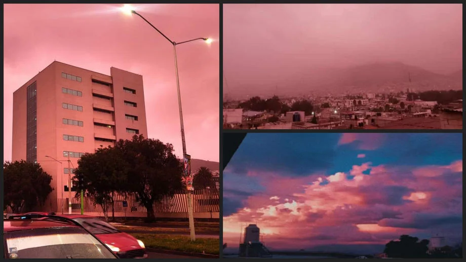 #Galería: Así se vio el cielo en Pachuca previo a la llegada del huracán Grace