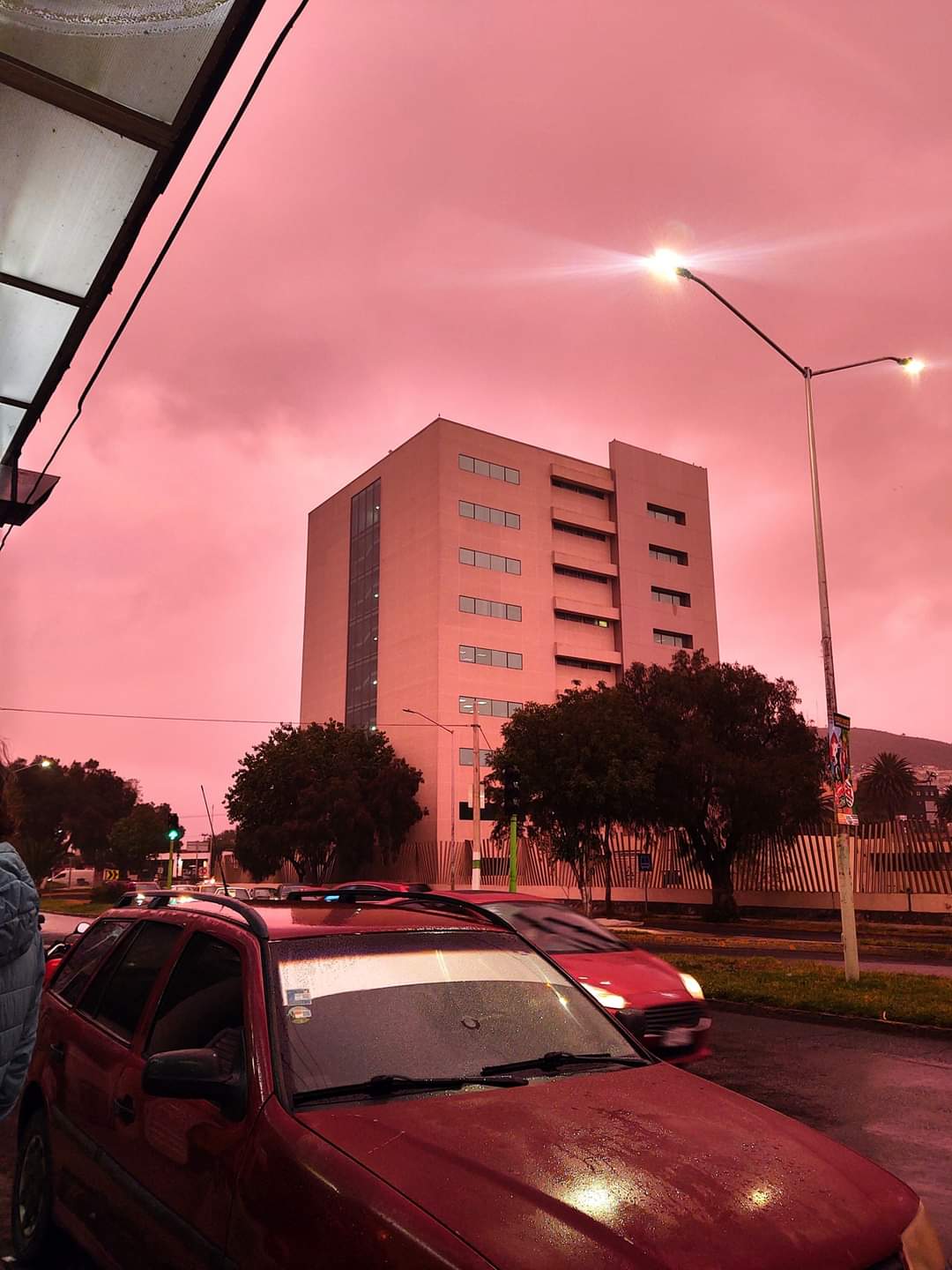 #Galería: Así se vio el cielo en Pachuca previo a la llegada del huracán Grace
