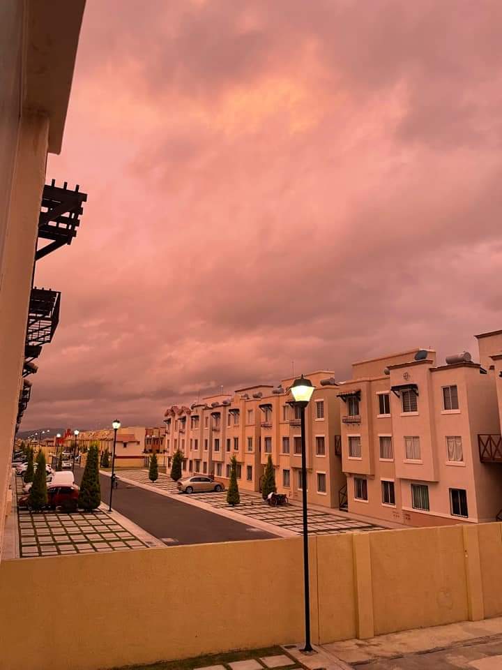 #Galería: Así se vio el cielo en Pachuca previo a la llegada del huracán Grace