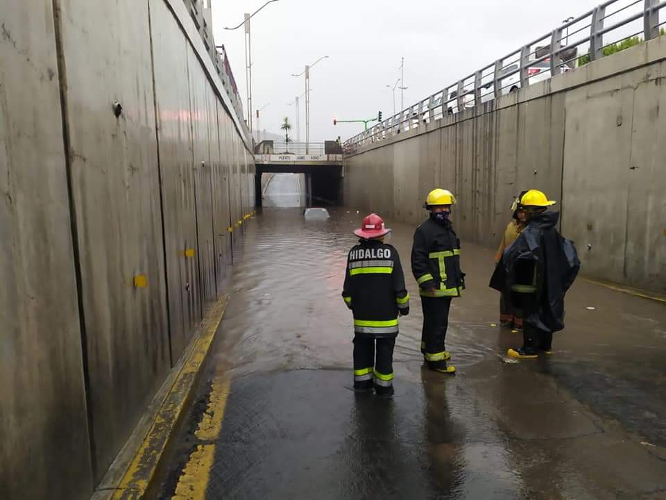 #FotosYVideos: Llueve sobre mojado en Pachuca; otro aguacero colapsa la ciudad