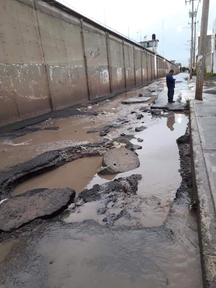 #Fotos: En Pachuca hay calles en malas condiciones, pero estas son el colmo