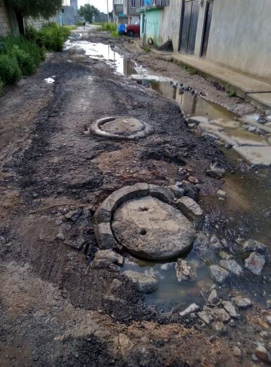 #Fotos: En Pachuca hay calles en malas condiciones, pero estas son el colmo