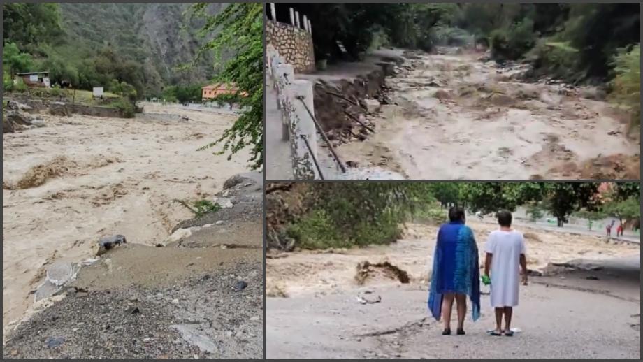 #Video: Grace también afectó a Grutas Tolantongo; así creció el río