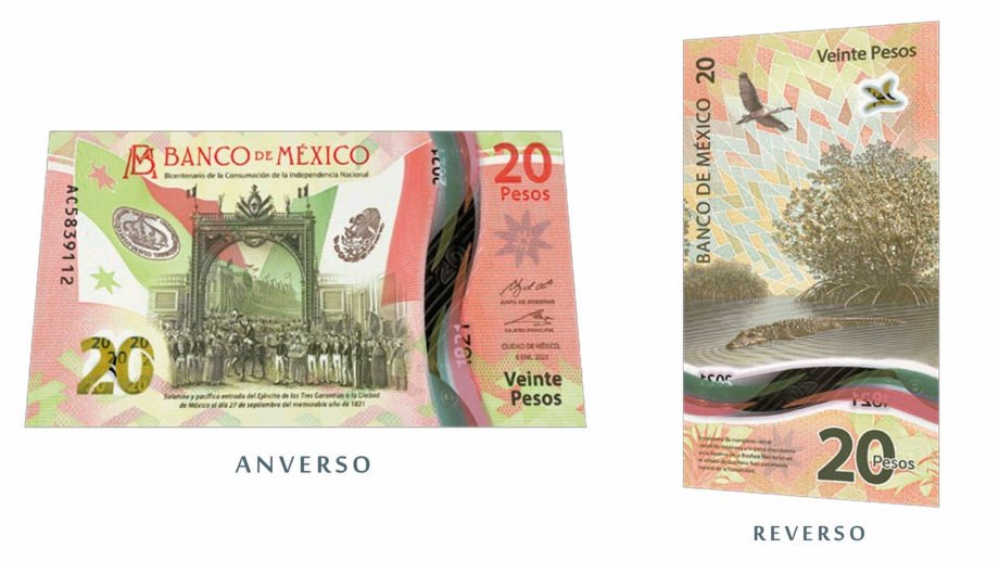 #Video: ¡Hermoso! Así es el nuevo billete de 20 pesos