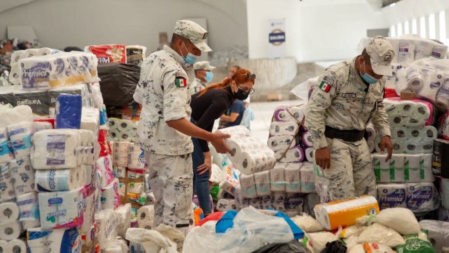 #AyudaValiosa: Más de 40 toneladas de víveres y apoyo han llegado a Tula