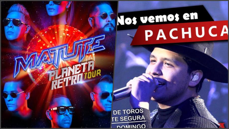 Vuelven los conciertos a Pachuca: Matute y Christian Nodal, en octubre