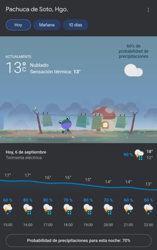 Lloverá fuerte este inicio de semana en Pachuca