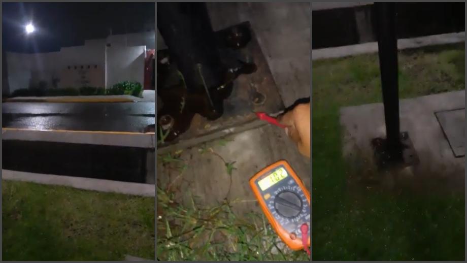 #Video: Alertan por descargas eléctricas en poste de Chavarría; un perrito resultó afectado