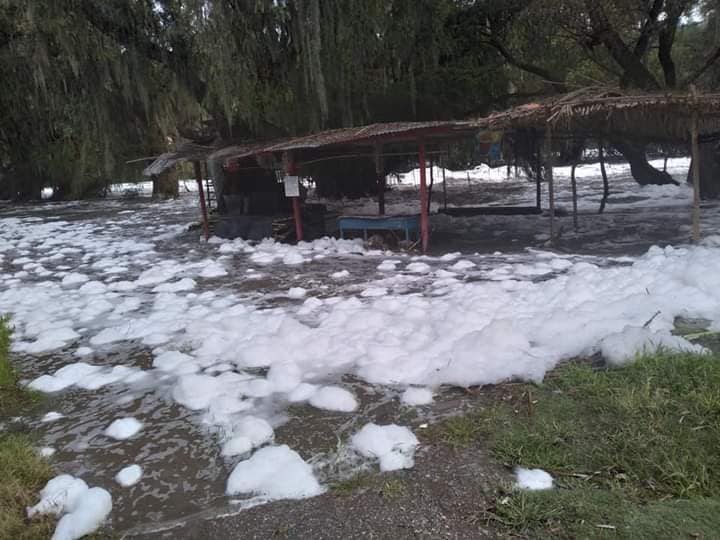 #FotosYVideos: Parques y balnearios de Hidalgo devastados por inundaciones