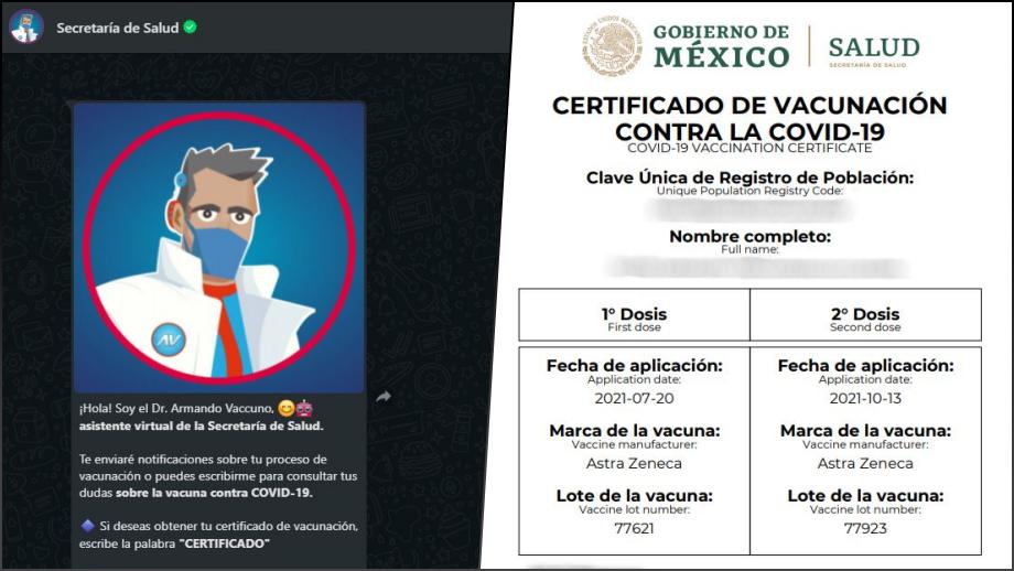 ¿Completaste tu esquema? Así puedes descargar tu certificado de vacunación