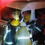Tráiler impacta a transporte público en la Pachuca-Tulancingo; conductor queda prensado
