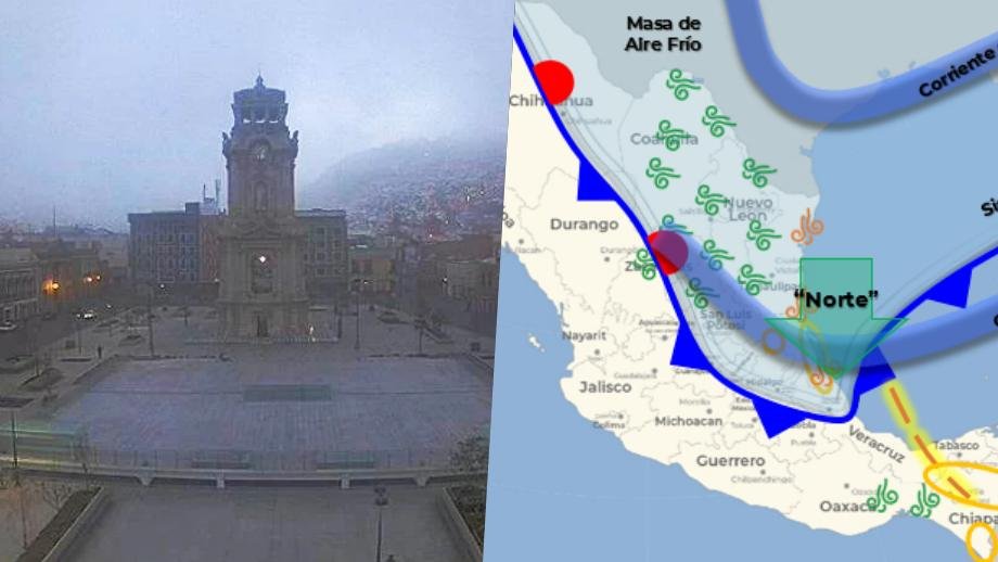 Nuevo Frente Frío afectará a Hidalgo esta semana; se esperan heladas