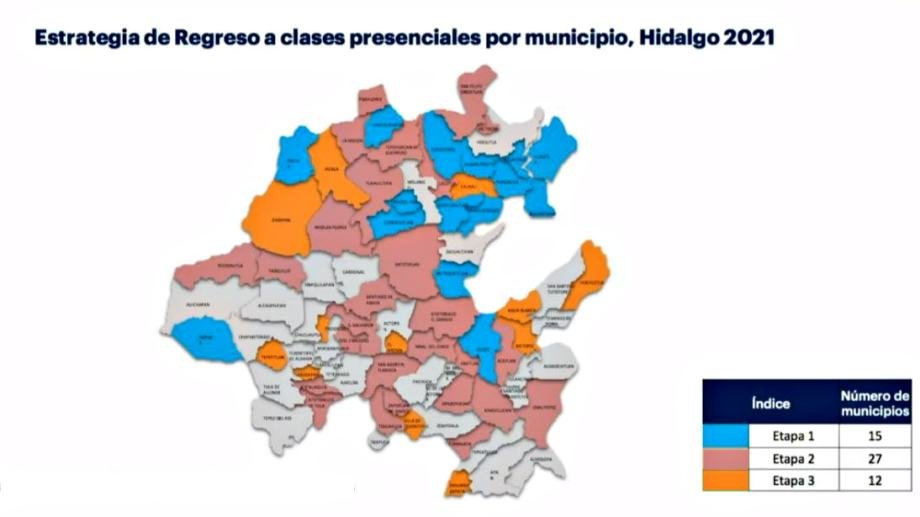 #Oficial: Estos municipios de Hidalgo regresarán a clases presenciales el 8 de noviembre