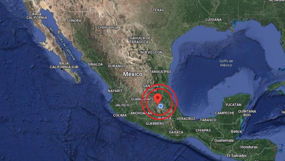 Se registra sismo con epicentro en Hidalgo