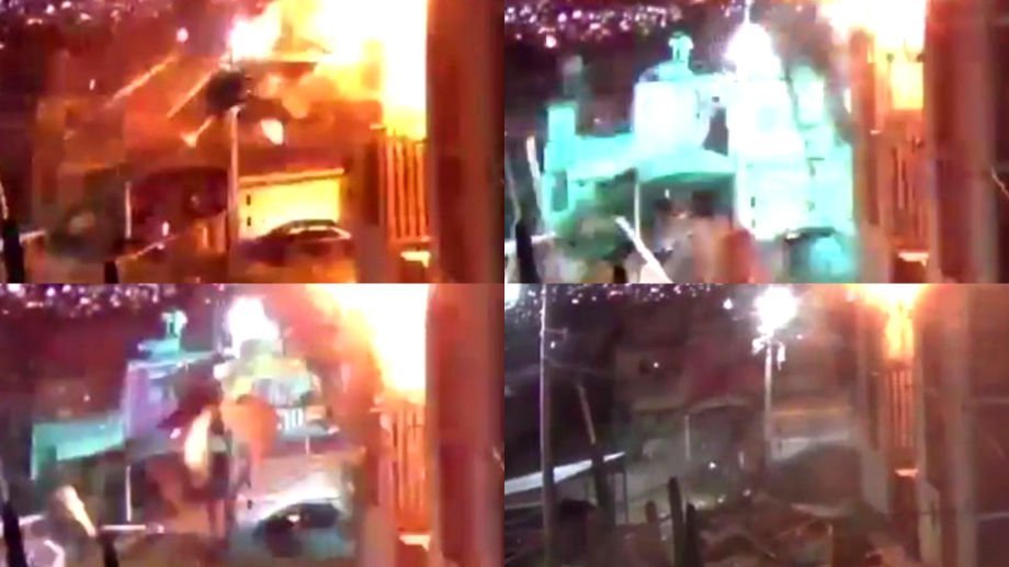 #Video: Así fue la explosión en edificio de la colonia Aquiles Serdán; presuntamente fue provocada