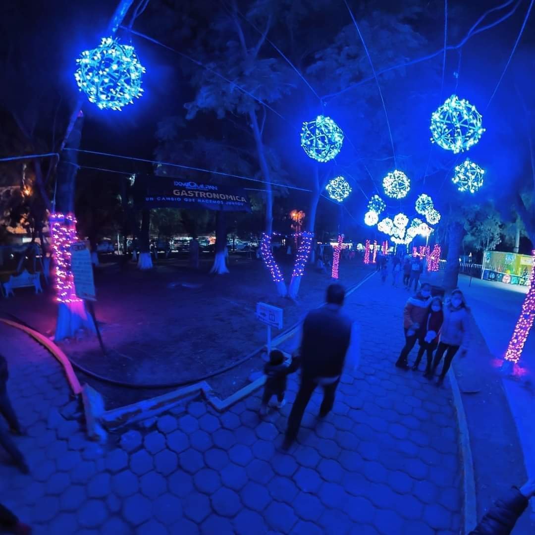 #Fotos: Abren Villa Iluminada en Ixmiquilpan