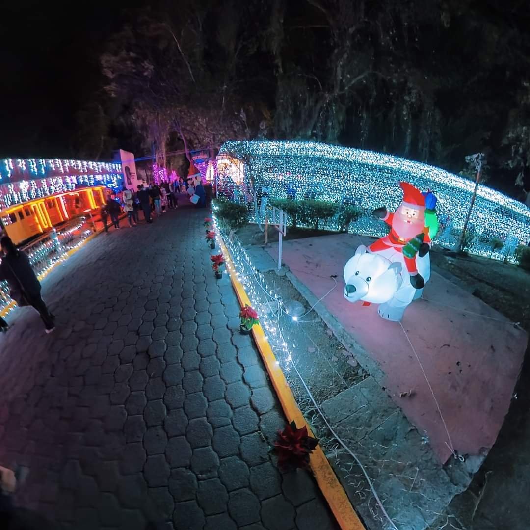 #Fotos: Abren Villa Iluminada en Ixmiquilpan