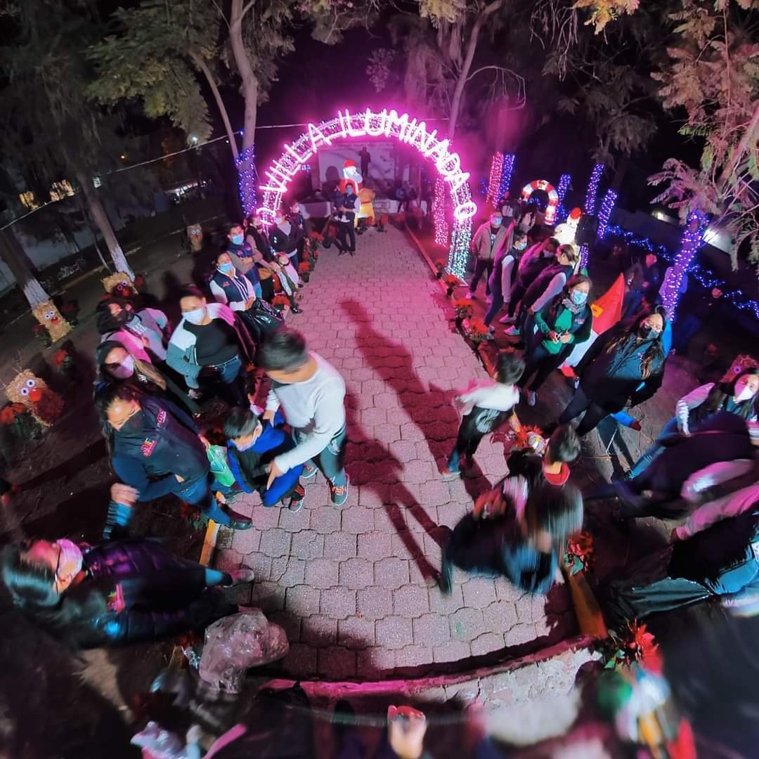 #Fotos: Abren Villa Iluminada en Ixmiquilpan