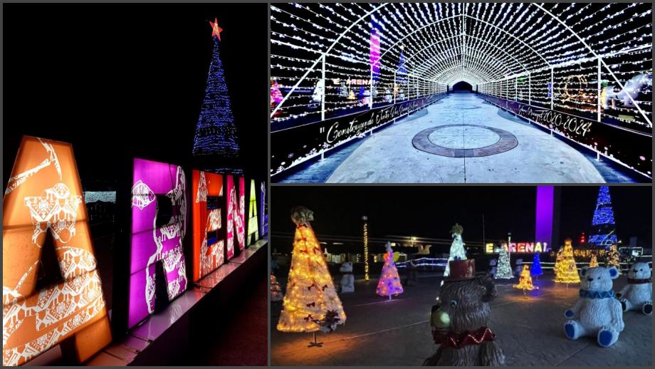 #Fotos: Otro pueblo iluminado en Hidalgo, así luce El Arenal