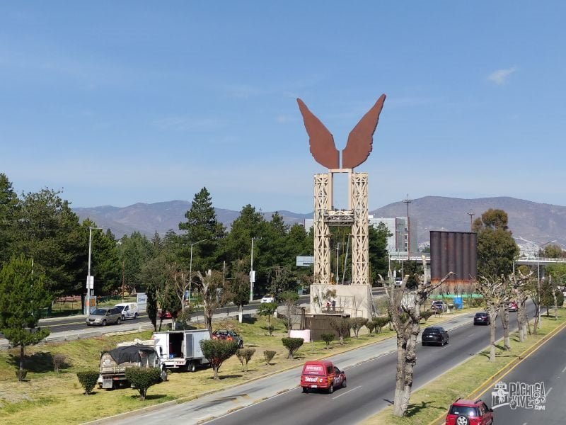 #Fotos: Construyen 'Hidalgo Infinito', nuevo monumento en Pachuca