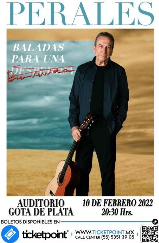 Gira de despedida: José Luis Perales dará en Pachuca uno de sus últimos conciertos