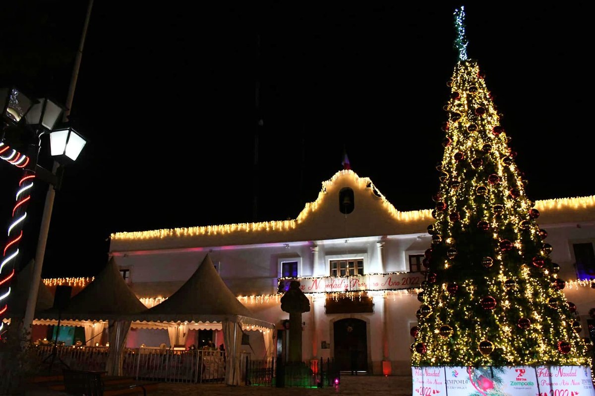 #Fotos: Así de navideño luce el más reciente Pueblo Mágico de Hidalgo