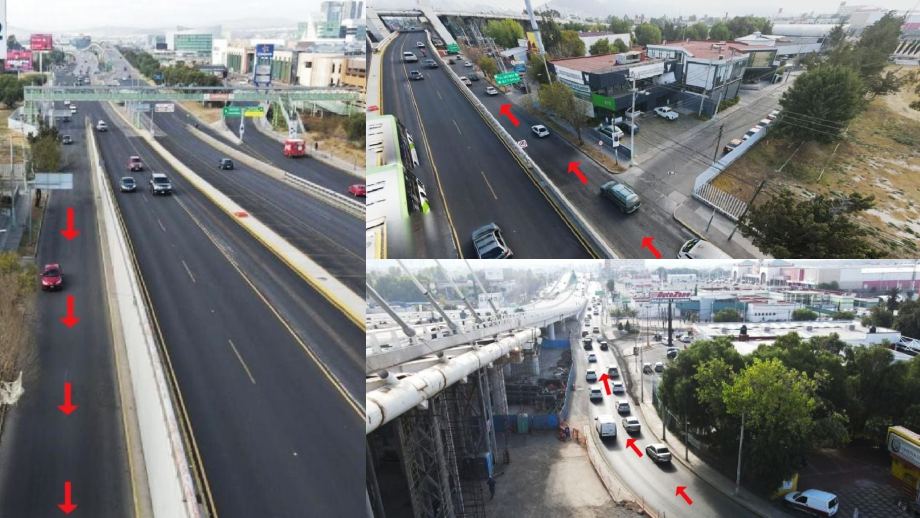 Más cierres por obras del puente atirantado de Pachuca en estos días y horarios