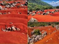 Como de otro planeta 👨‍🚀 así son las sorprendentes Dunas Rojas de Hidalgo