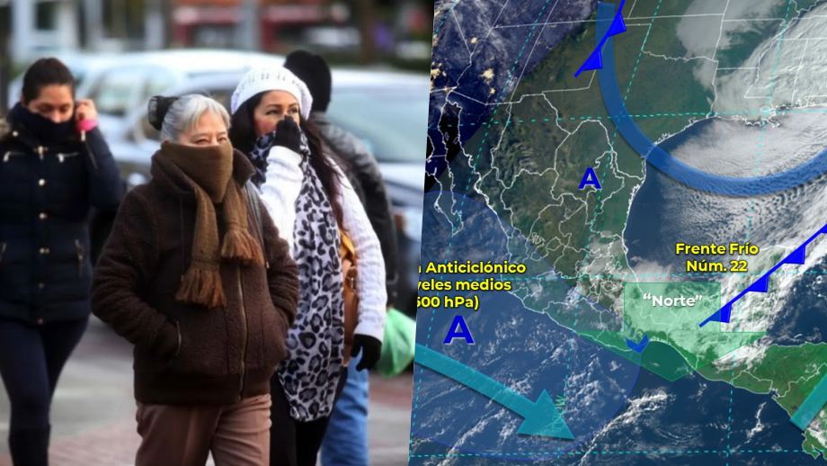 Pronostican temperaturas bajo cero en 16 estados, incluido Hidalgo