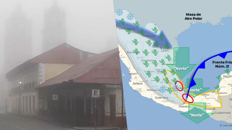 Llega nuevo frente frío con heladas, niebla y bajas temperaturas en Hidalgo