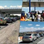 #Manifestación: Inicia movilización de docentes en la México-Pachuca y carreteras de Hidalgo