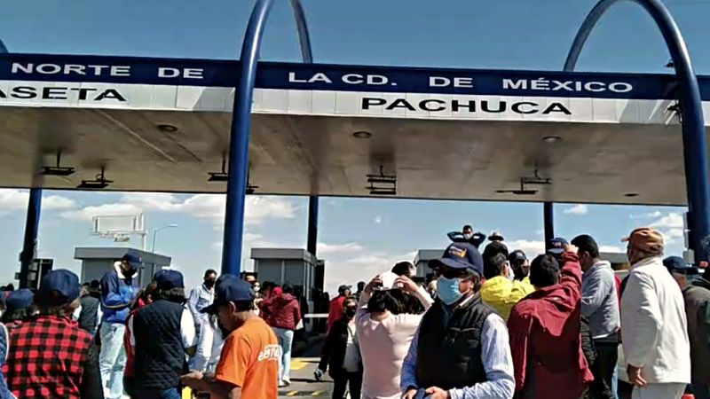 #Manifestación: Inicia movilización de docentes en la México-Pachuca y carreteras de Hidalgo 5 #Manifestación: Inicia movilización de docentes en la México-Pachuca y carreteras de Hidalgo