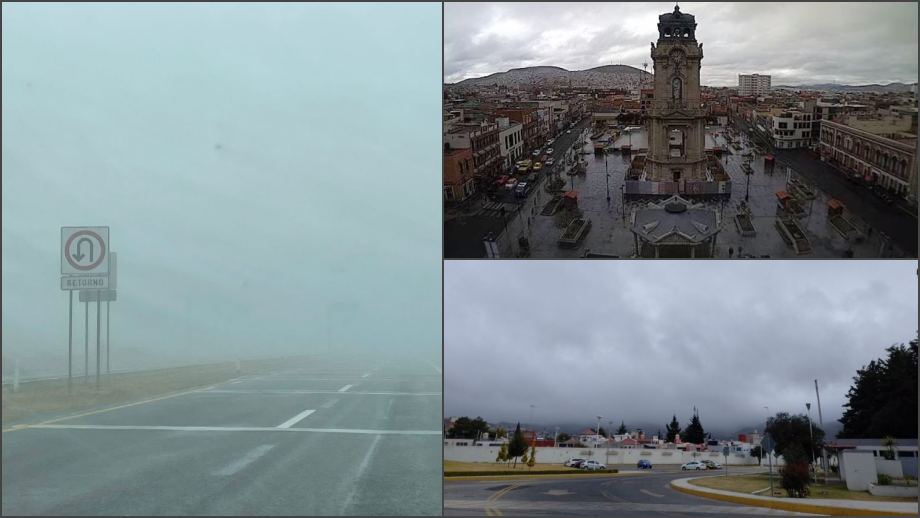 #Fotos: Así luce el frío en Pachuca y alrededores